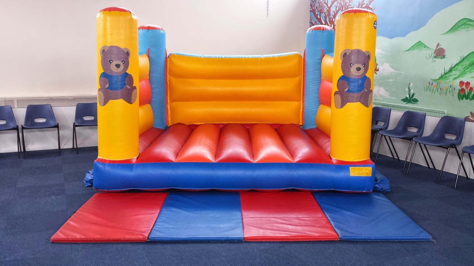 low height bouncy castle